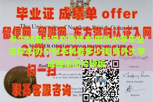 卡尔加里大学文凭样本|国外大学毕业证样本|办个假本科要多少钱|海外大学成绩单图片模版